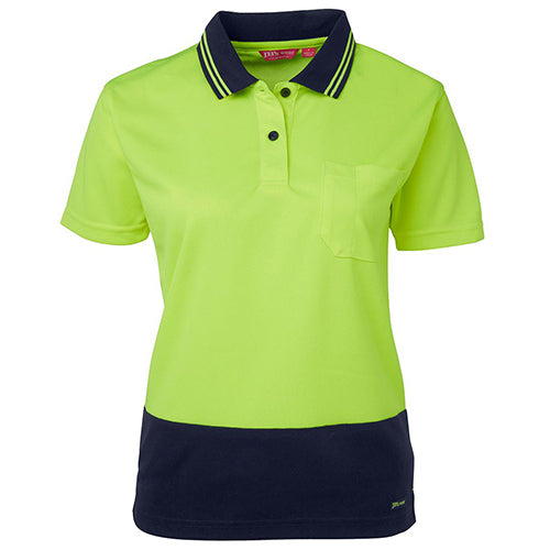 JB's Ladies Hi Vis Comfort S/S Polo Shirt