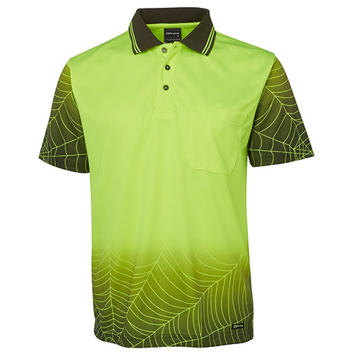 JB's Hi Vis Web S/S Polo Shirt