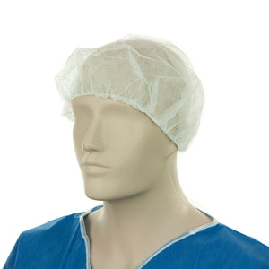 Bastion Disposable Bouffant Hat 21 White: Carton/1000 image