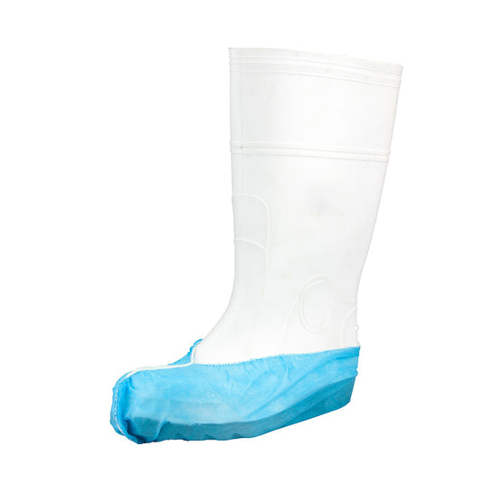 Bastion Disposable Shoe Cover, Blue: Pack/100