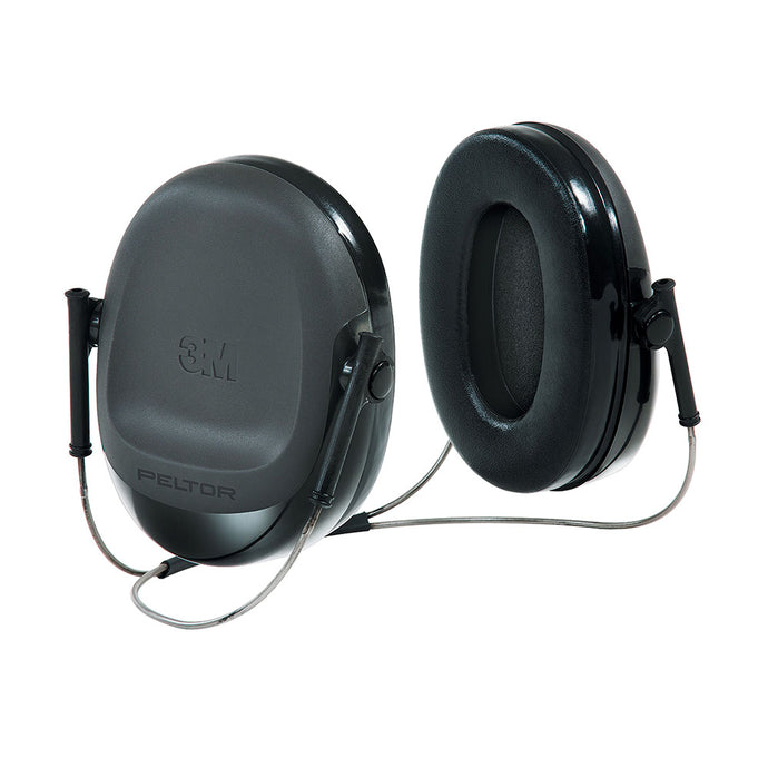 3M Peltor H505B Welding Neckband Earmuff Class 4 features low-profile, padded earmuffs designed to fit under welding helmets, providing comfortable noise reduction for professionals in active safety environments.