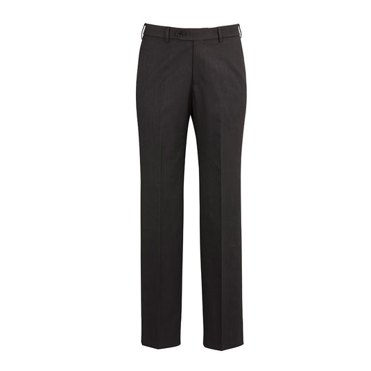 Biz Mens Cool Stretch Flat Front Pant