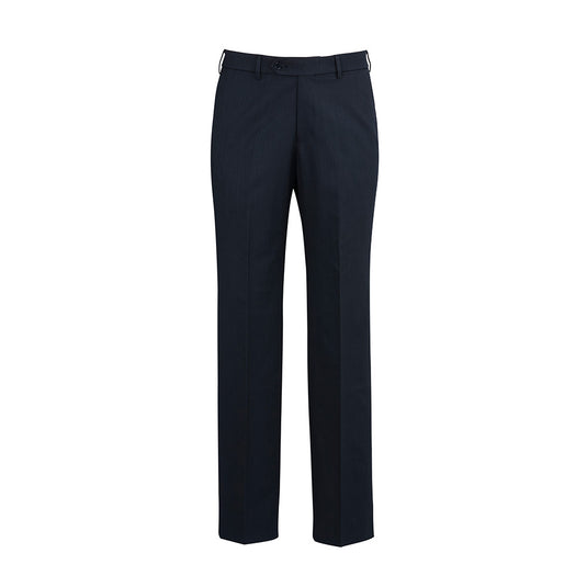 Biz Mens Cool Stretch Flat Front Pant (Stout)