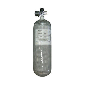 Scott 9L 300Bar Carbon Fibre Cylinder w/ T Valve (1127413T) image