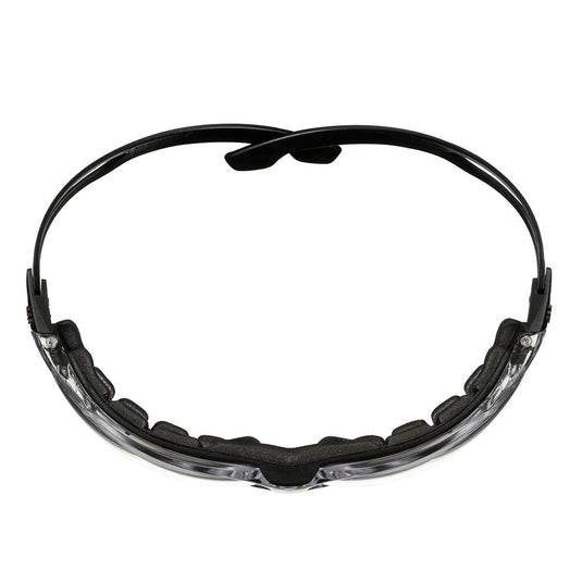 3M SecureFit Safety Glasses Clear Lens with Foam Gasket