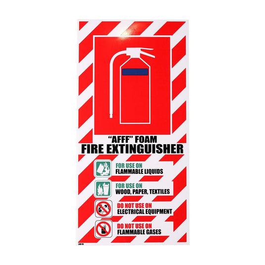 Fire Extinguisher Sign: Foam