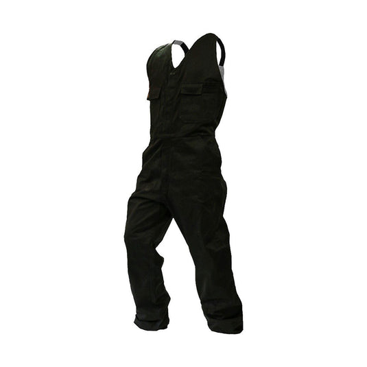 ST Bib Overalls 300gsm Cotton, Black