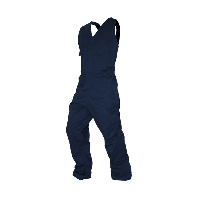 300gsm Cotton Bib Overalls, Navy