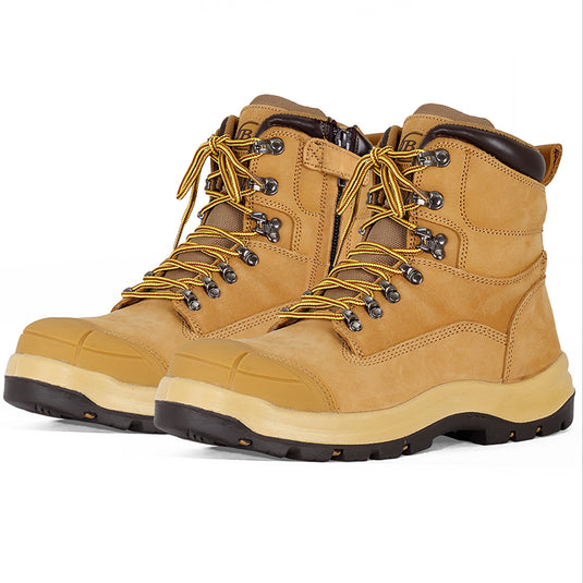 JB's Zip Side Boot: Wheat