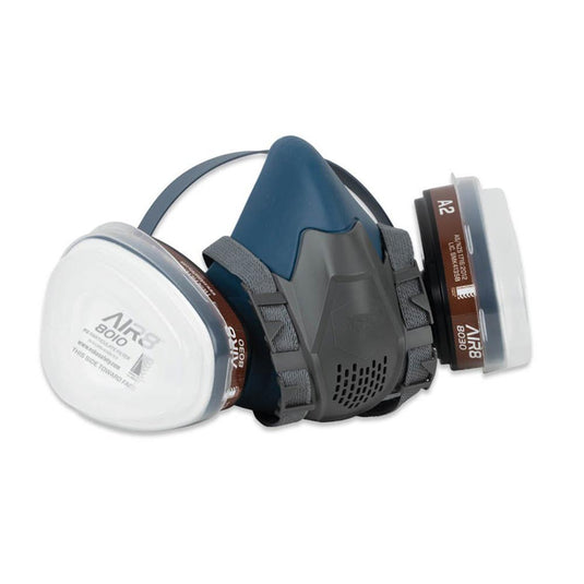Esko AIR8 Spray Paint Clipbox Respirator Kit, A2/P2