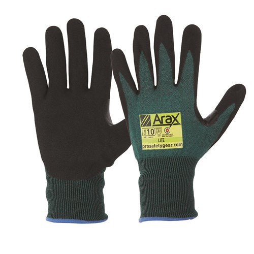 Arax Lite Green Nitrile Glove