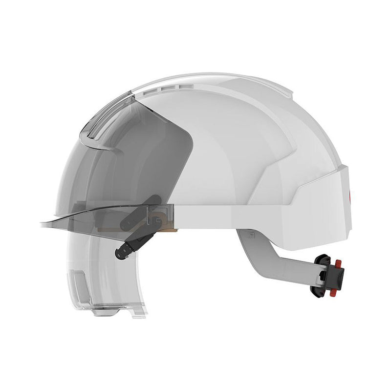 Load image into Gallery viewer, Evo Vista Lens Non Vented Ratchet Helmet: Clear Lens
