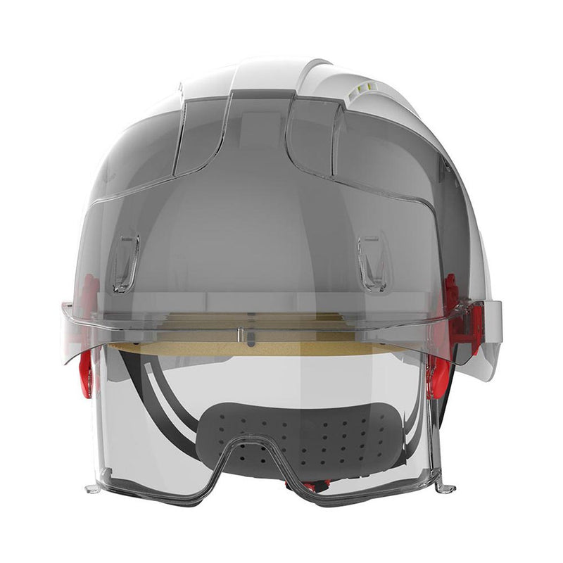 Load image into Gallery viewer, Evo Vista Lens Vented Ratchet Helmet: Clear Lens
