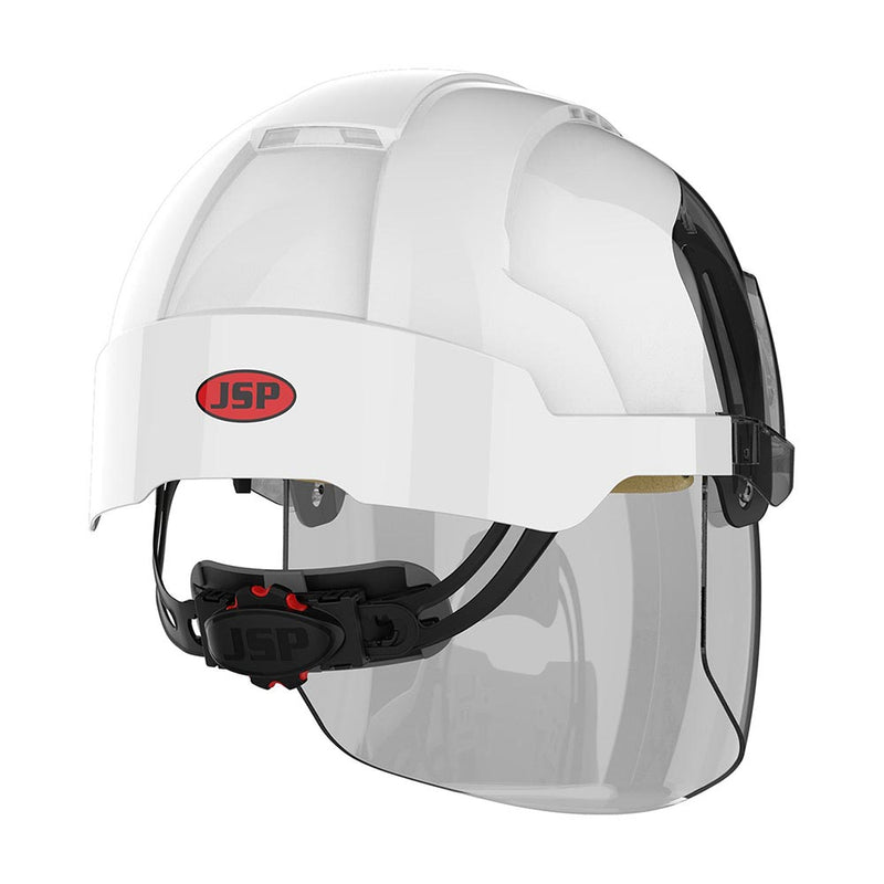 Load image into Gallery viewer, Evo Vista Shield Non Vented Ratchet Helmet: Clear Visor
