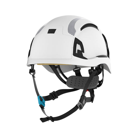 Evo Alta Skyworker Vented Helmet w/ Reflective Kit: White