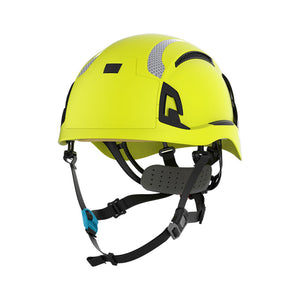 Evo Alta Skyworker Vented Helmet w/ Reflective Kit: Hi Vis Yellow image