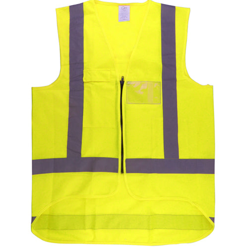 Load image into Gallery viewer, Hi Vis Yellow Day Night Vest
