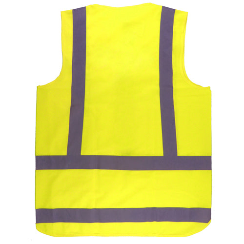 Load image into Gallery viewer, Hi Vis Yellow Day Night Vest
