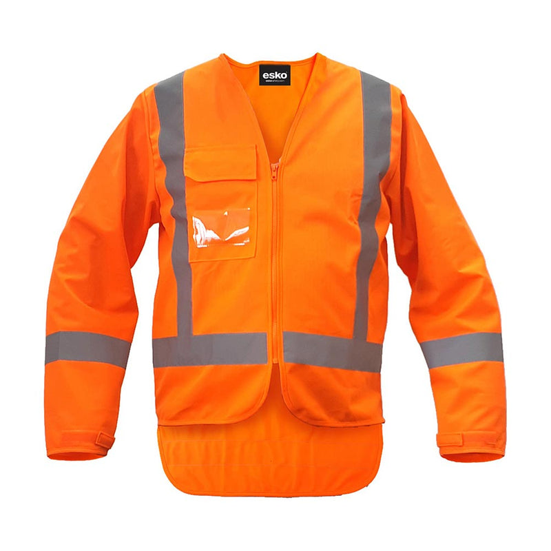 Load image into Gallery viewer, Esko TTMC-W Long Sleeve Safety Vest, Orange
