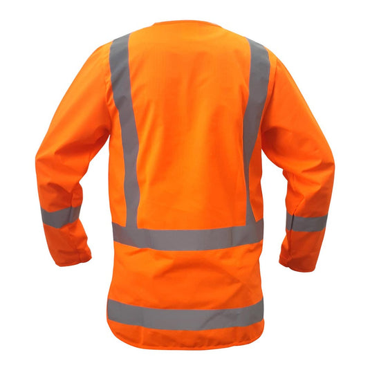 Esko TTMC-W Long Sleeve Safety Vest, Orange