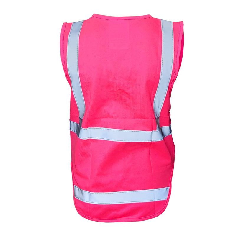 Load image into Gallery viewer, Esko Children's Hi Vis Safety Vest, Pink
