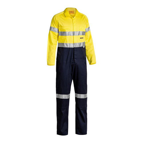 Load image into Gallery viewer, Bisley Hi Vis Taped Lightweight Overalls
