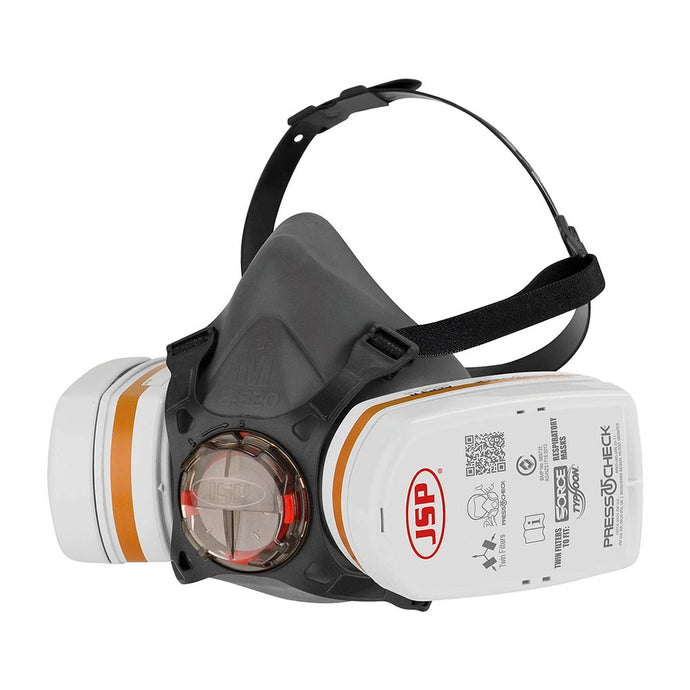 Force Typhoon 8 Half Mask Respirator Pack With A2P2 Filters