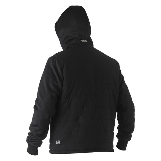 Bisley Flex & Move Puffer Fleece Hoodied Jacket
