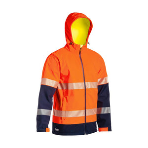 Bisley Hi Vis Ripstop Softshell Jacket image