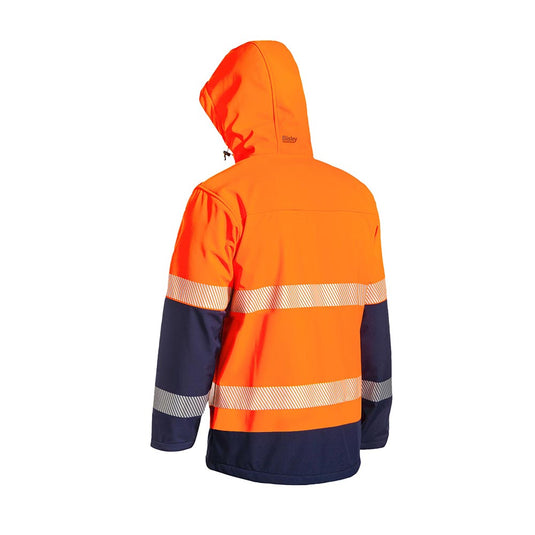 Bisley Hi Vis Ripstop Softshell Jacket