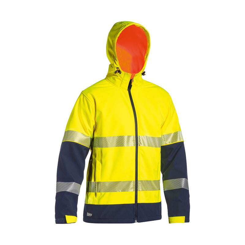 Load image into Gallery viewer, Bisley Hi Vis Ripstop Softshell Jacket

