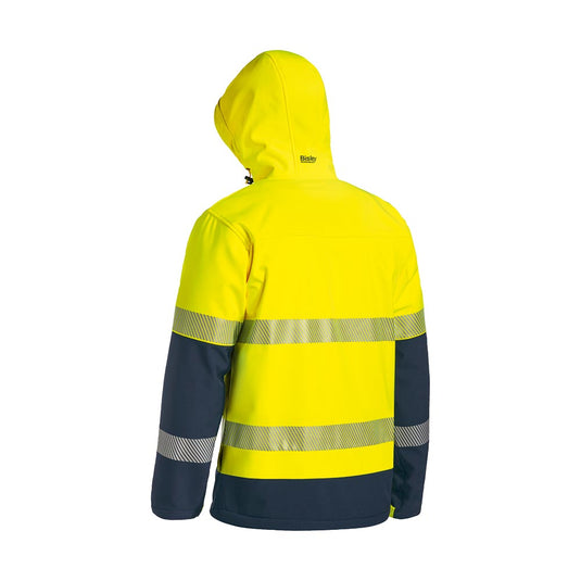 Bisley Hi Vis Ripstop Softshell Jacket