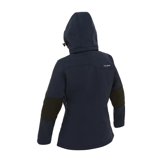 Bisley Womens Flex & Move Hooded Soft Shell Jacket