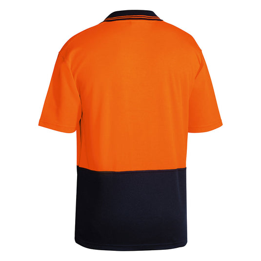 Bisley Hi Vis Short Sleeve Polo Shirt