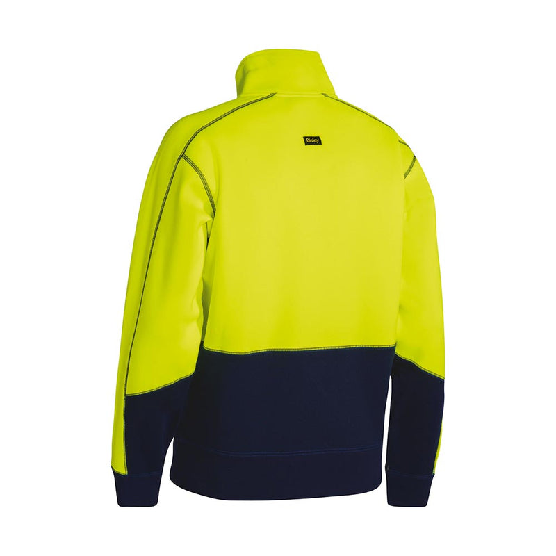 Load image into Gallery viewer, Bisley Hi Vis Fleece 1/4 Zip Pullover
