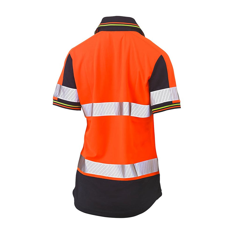 Load image into Gallery viewer, Bisley Womens Hi Vis Taped Polo Shirt
