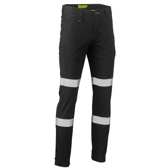 Bisley Taped Stretch Cotton Drill Cargo Pants