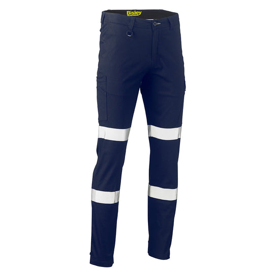 Bisley Taped Stretch Cotton Drill Cargo Pants
