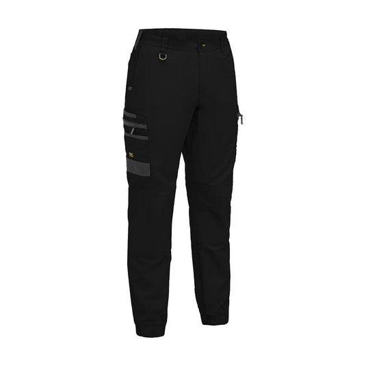 Bisley Flx & Move Elastic Waist Cargo Cuffed Pants