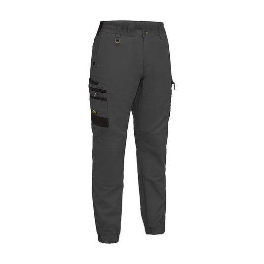 Bisley Flx & Move Elastic Waist Cargo Cuffed Pants