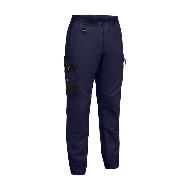 Load image into Gallery viewer, Bisley Flx &amp; Move Elastic Waist Cargo Cuffed Pants
