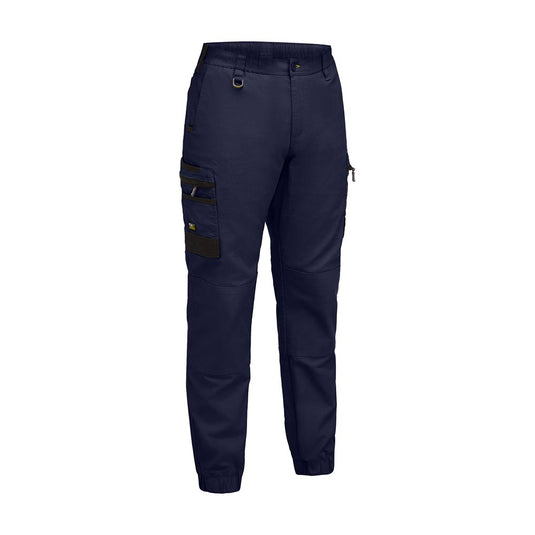 Bisley Flx & Move Elastic Waist Cargo Cuffed Pants