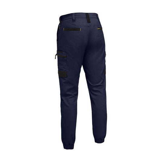 Bisley Flx & Move Elastic Waist Cargo Cuffed Pants