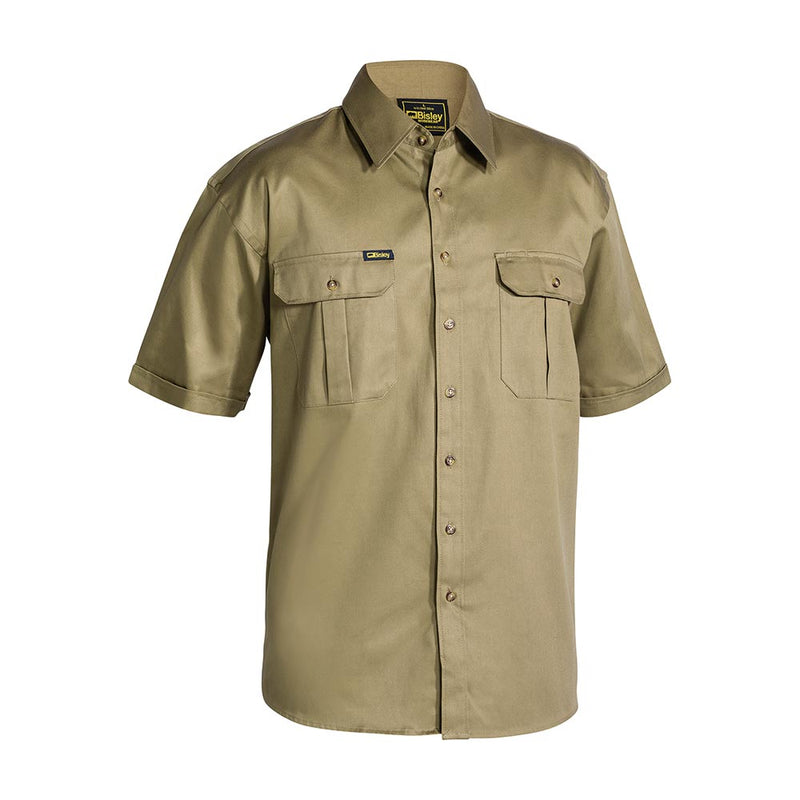 Load image into Gallery viewer, Bisley Original Cotton Drill Short Sleeve Shirt
