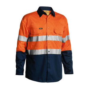Bisley Hi Vis Cool Lightweight L/S Work Shirt image