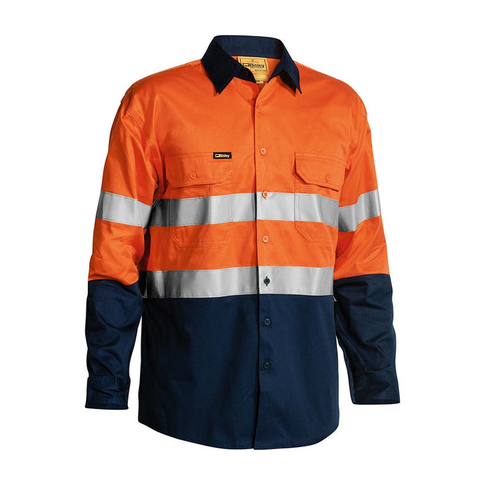 Bisley Hi Vis Cool Lightweight L/S Work Shirt