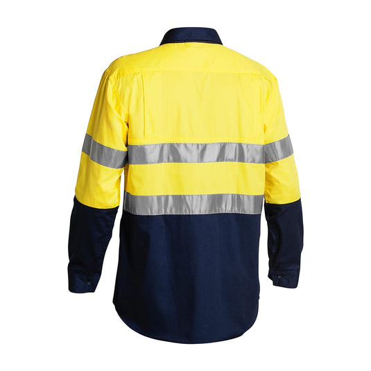 Bisley Hi Vis Cool Lightweight L/S Work Shirt
