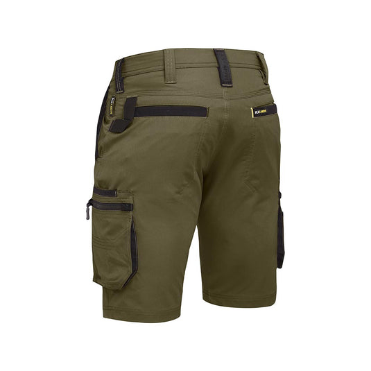 Bisley Flex & Move 4-Way Stretch Zip Cargo Short