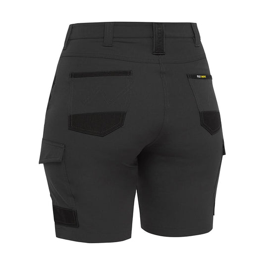 Bisley Womens Flex & Move™4-Way Stretch Zip Cargo Short
