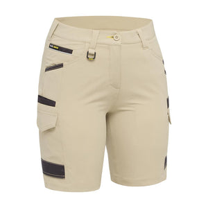 Bisley Womens Flex & Move™4-Way Stretch Zip Cargo Short image